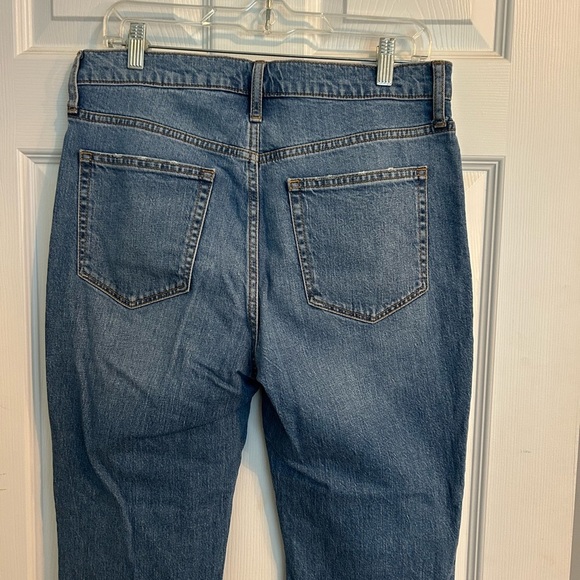 J. Crew Mid Rise Flare Cropped Jeans - Picture 7 of 11